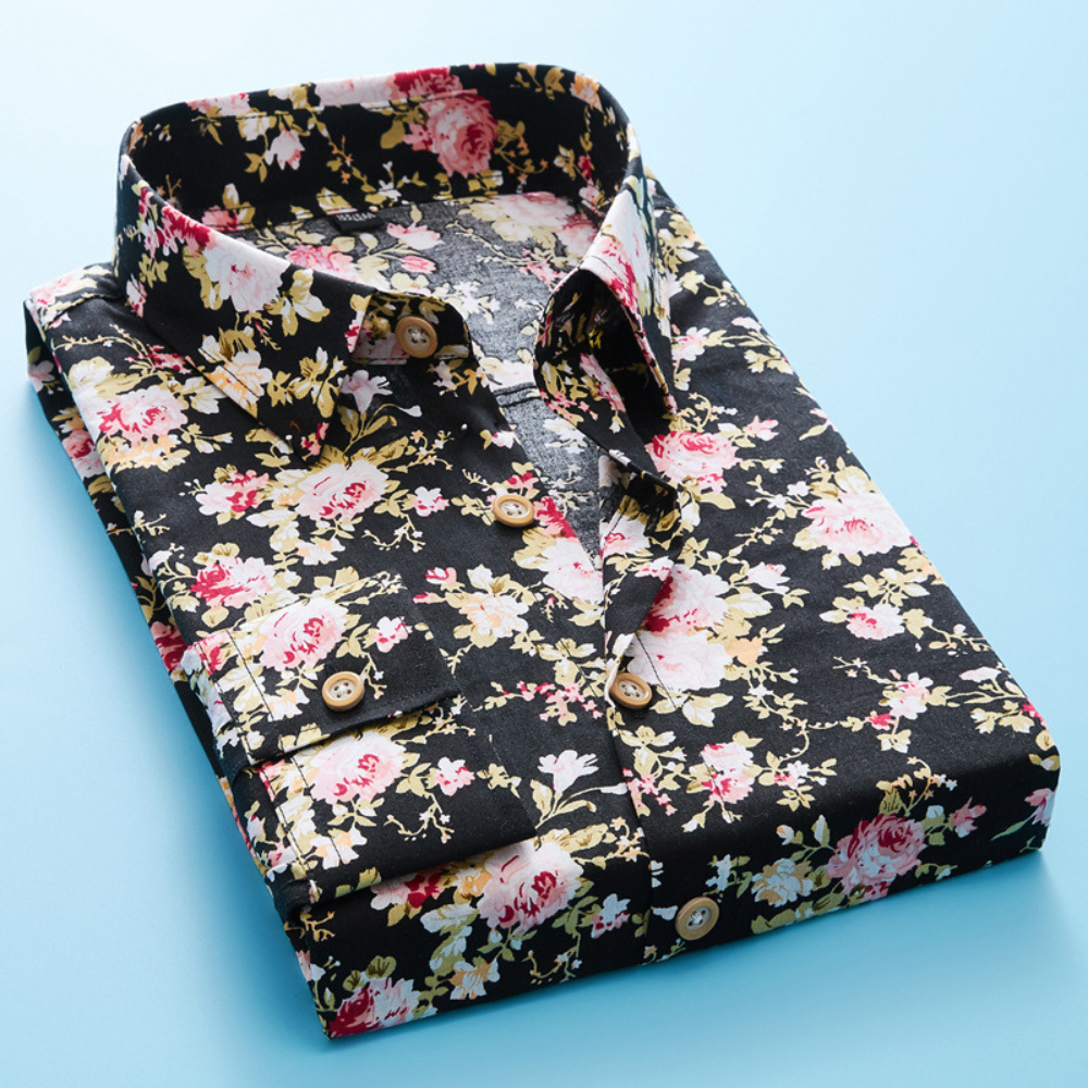 Trendy Floral Summer Shirt for Men