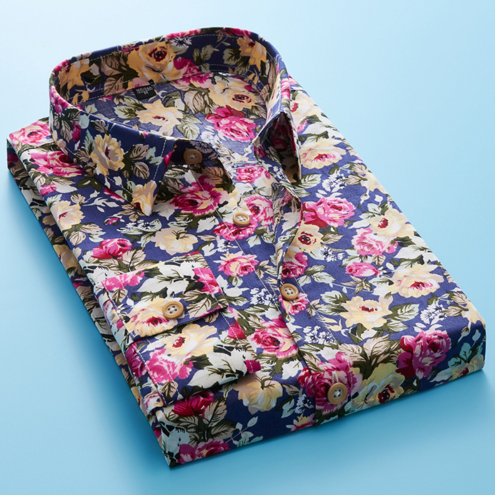 Trendy Floral Summer Shirt for Men