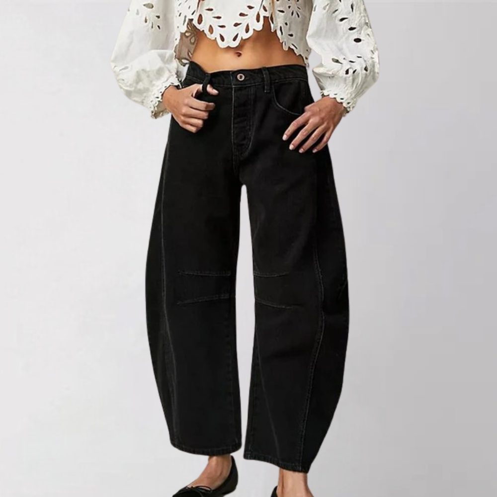 Trendy Wide Summer Jeans for Women