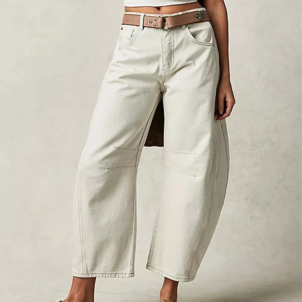 Trendy Wide Summer Jeans for Women
