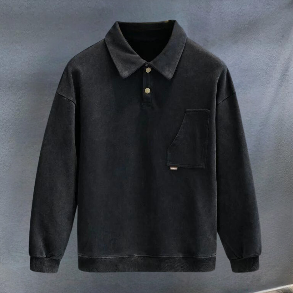Classic Summer Polo Sweater for Men