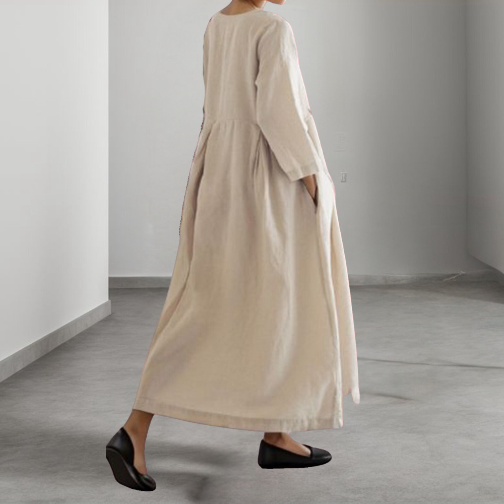 Comfortable Loose-Fitting Summer Dress for Women