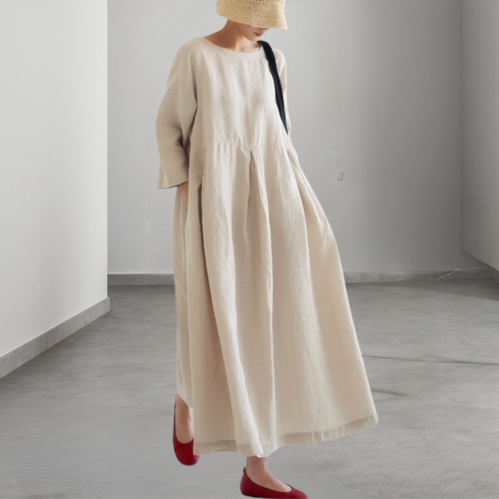 Comfortable Loose-Fitting Summer Dress for Women