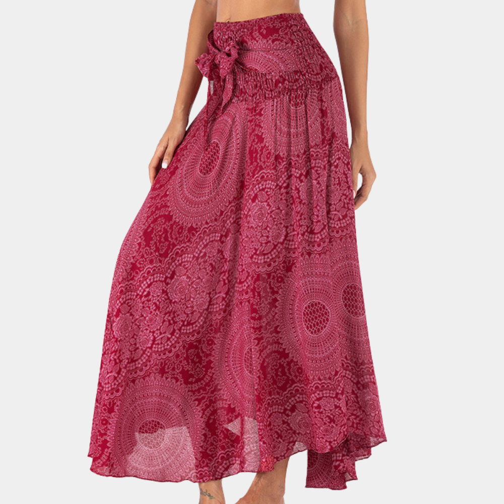 Bohemian Summer Maxi Skirt for Women