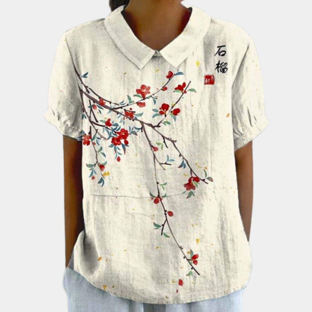 Casual and Colourful Ladies' Blouse for Summer