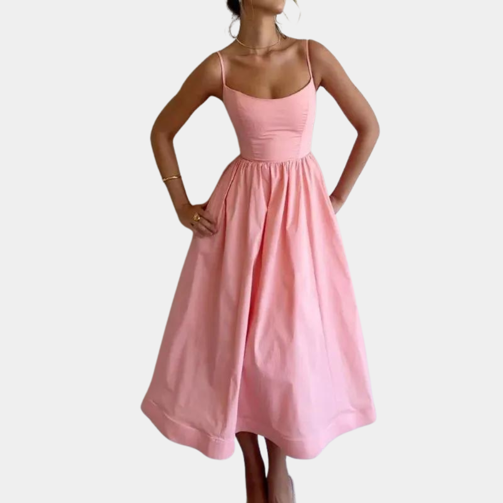 Tamara - Stylish Sleeveless Maxi Dress for Women - Summer Elegance