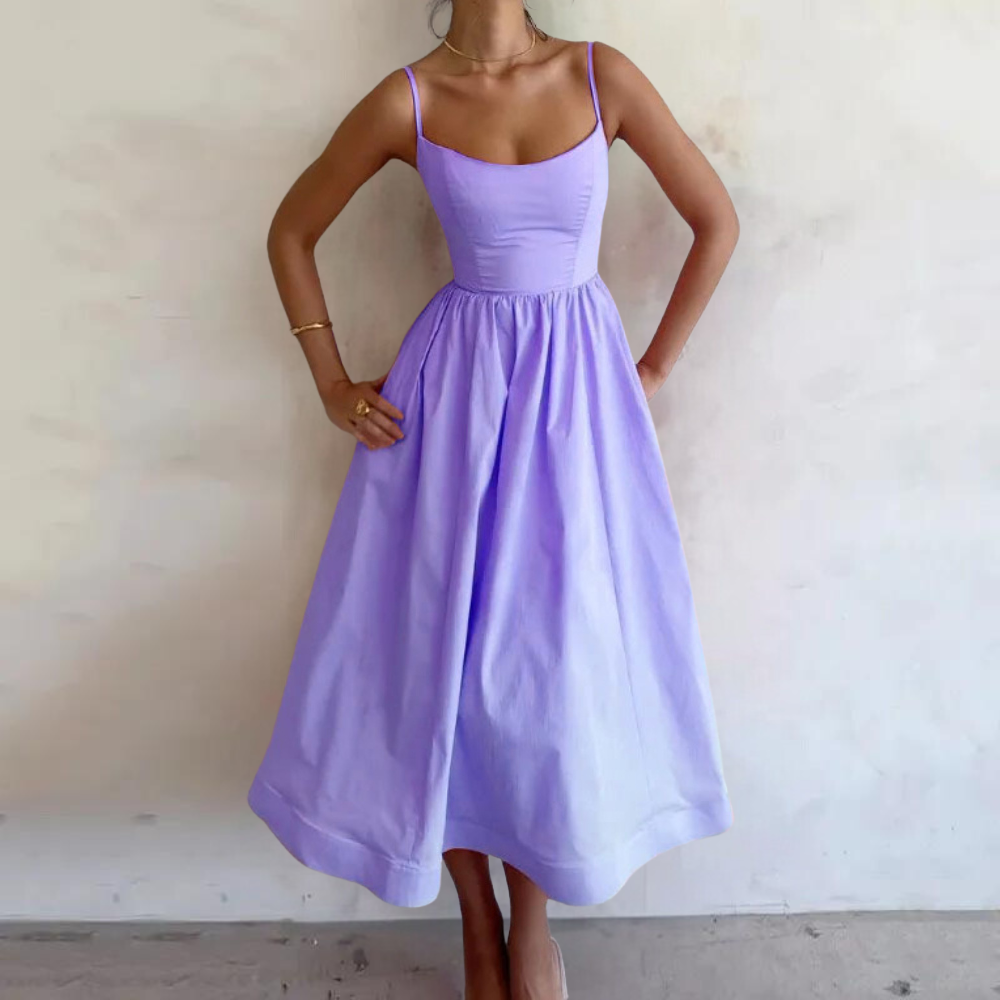 Tamara - Stylish Sleeveless Maxi Dress for Women - Summer Elegance
