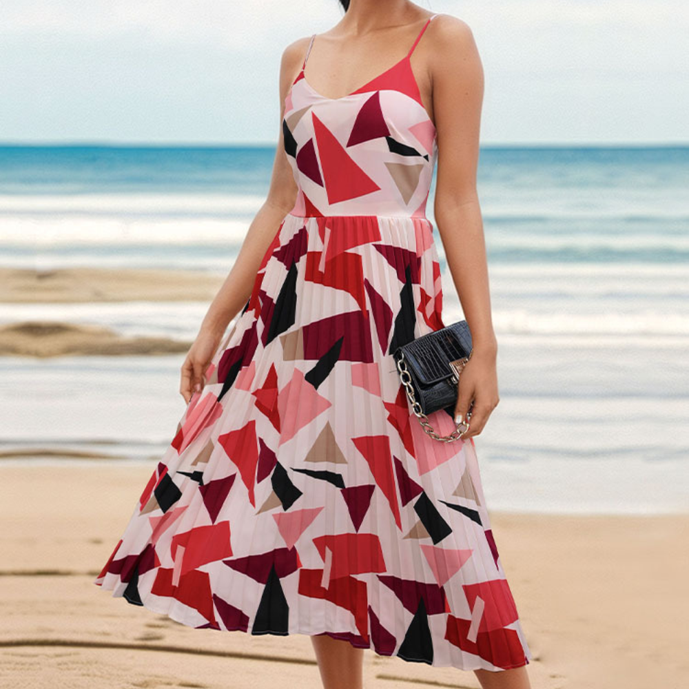Belle - Elegant Midi Summer Dress