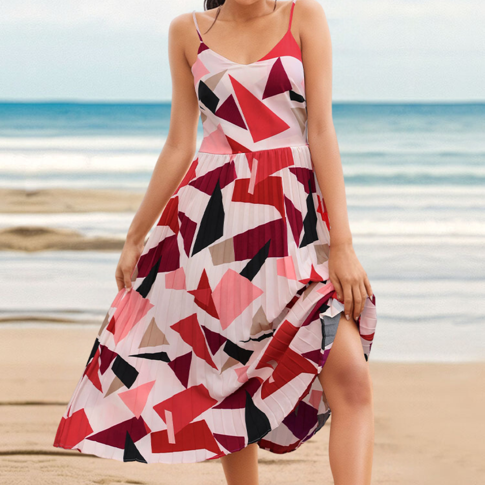 Belle - Elegant Midi Summer Dress
