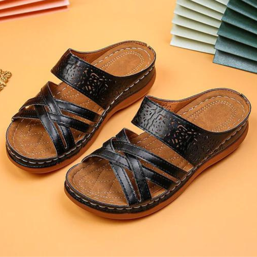 Willa - Elegant Retro Summer Sandals for Women