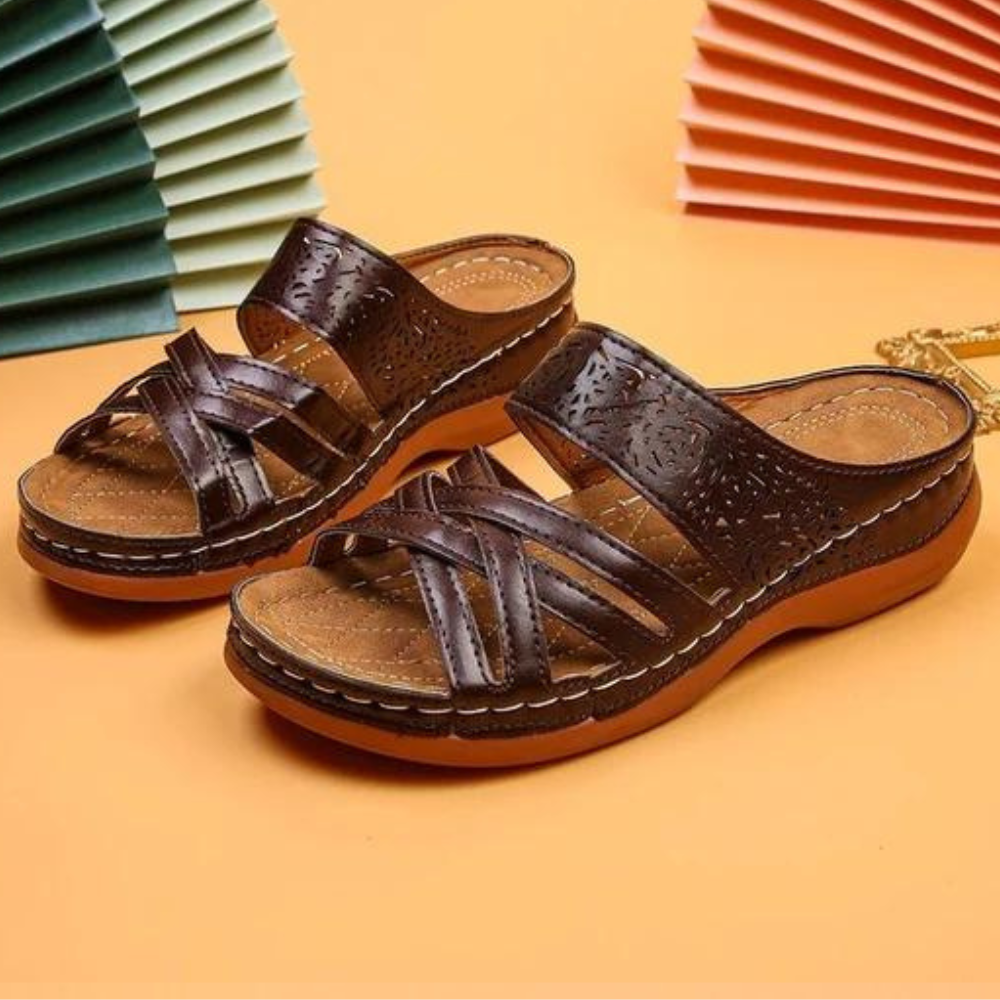 Willa - Elegant Retro Summer Sandals for Women