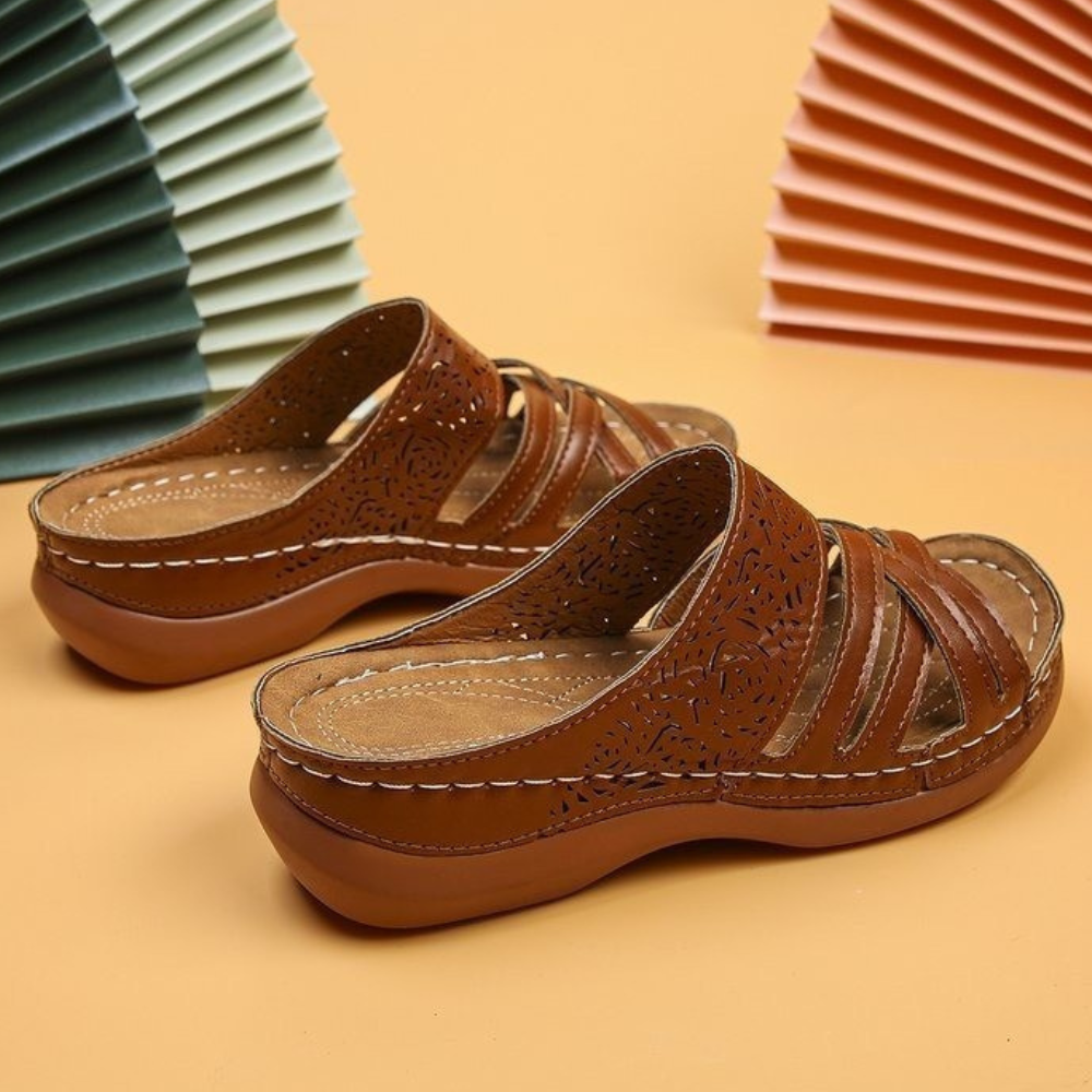 Willa - Elegant Retro Summer Sandals for Women