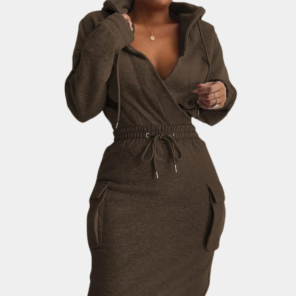 Beeba - Elegant Ladies' Summer Sweater with Hood