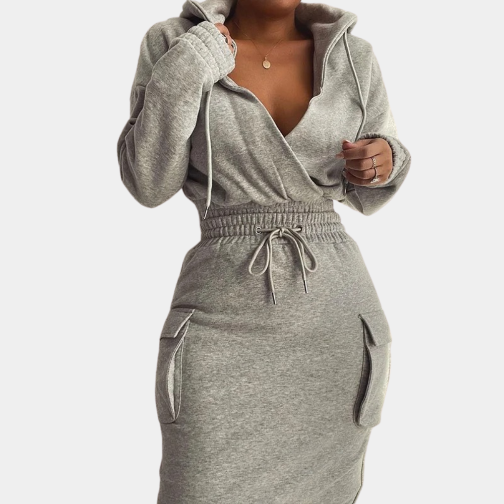 Beeba - Elegant Ladies' Summer Sweater with Hood