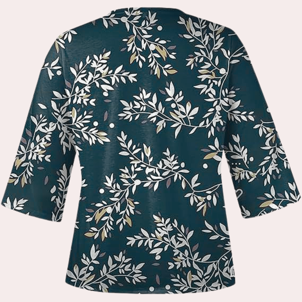 Thais - Classic Vintage Summer Blouse for Women