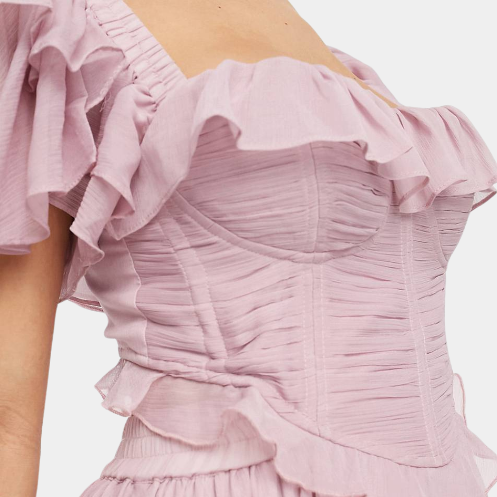 Ula - Elegant Summer Dress with Layers for Women