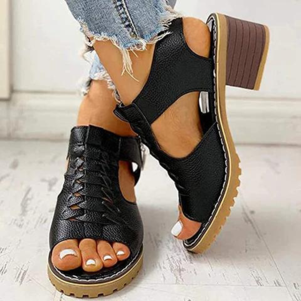 Anelo - Fashionable Woven Summer Sandals for Women - Perfect for Spring and Summer