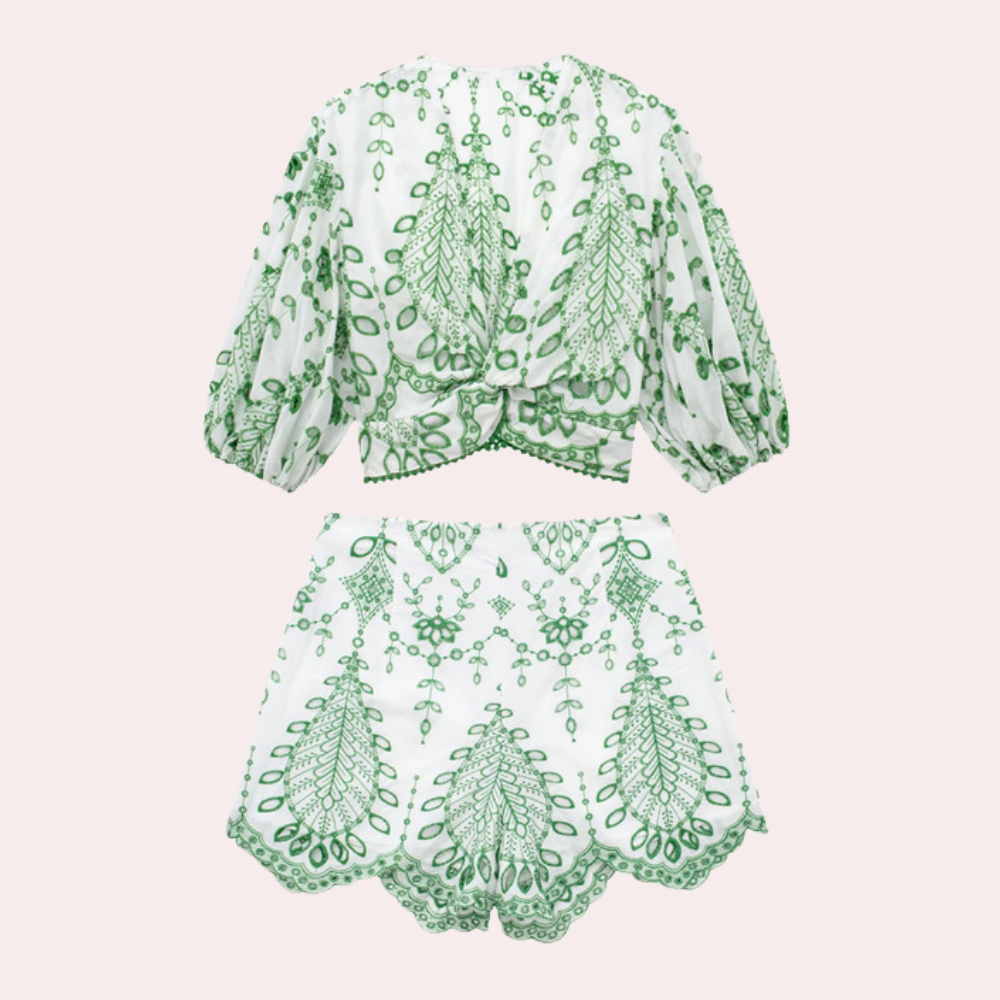 Clementina - Stylish 2-Piece Summer Set for Modern Women