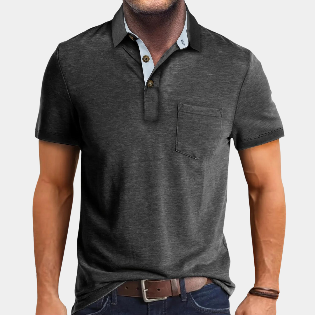 Yaroslav - Casual Smart Summer Button Shirt for Men