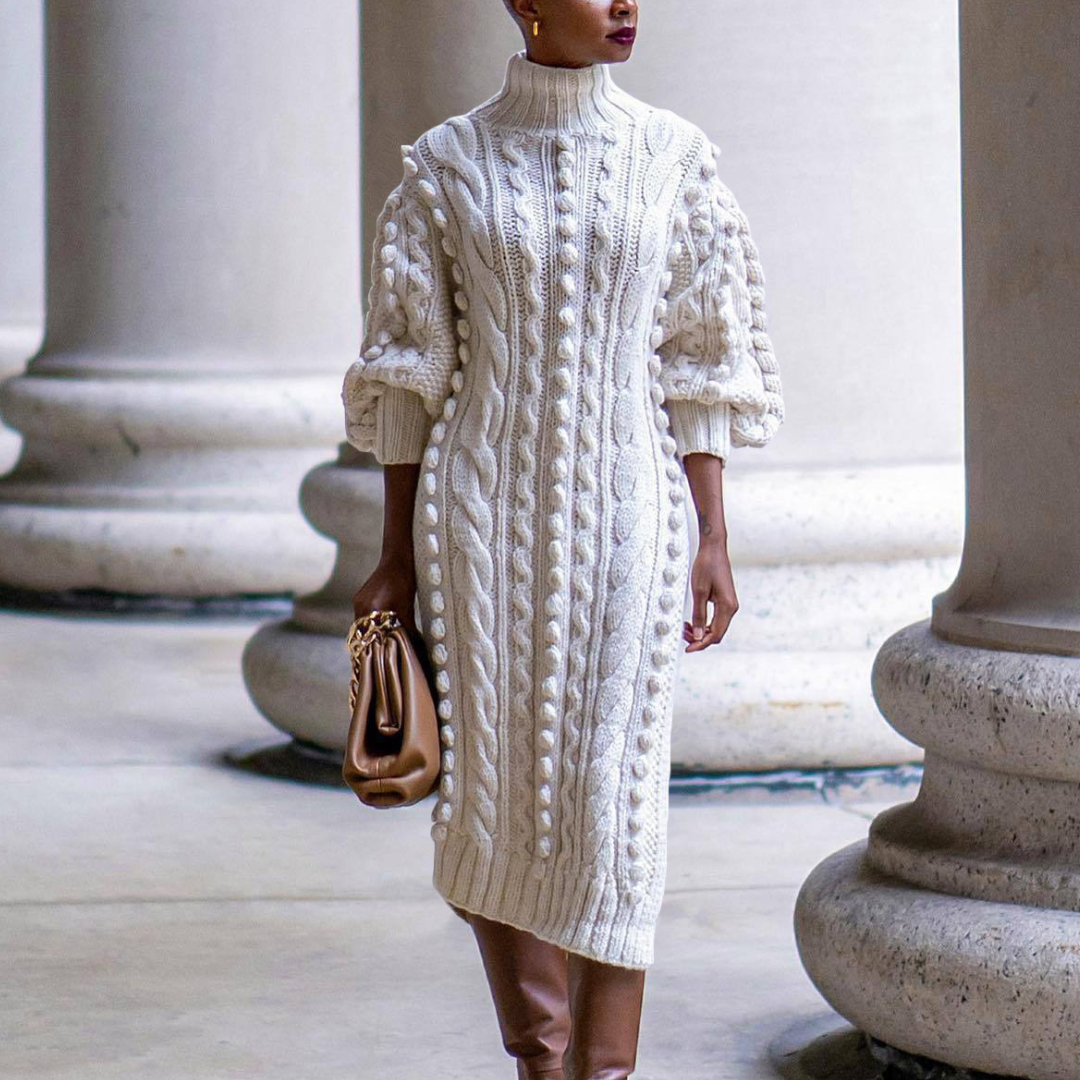 Ariane – Stylish Knitted Summer Dress for Women