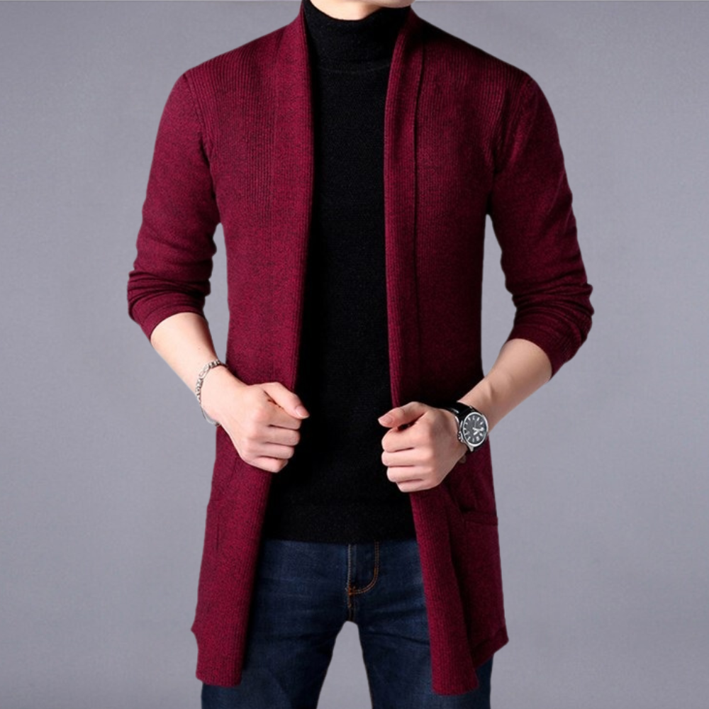 Wojtek - Trendy summer cardigan for the fashionable man