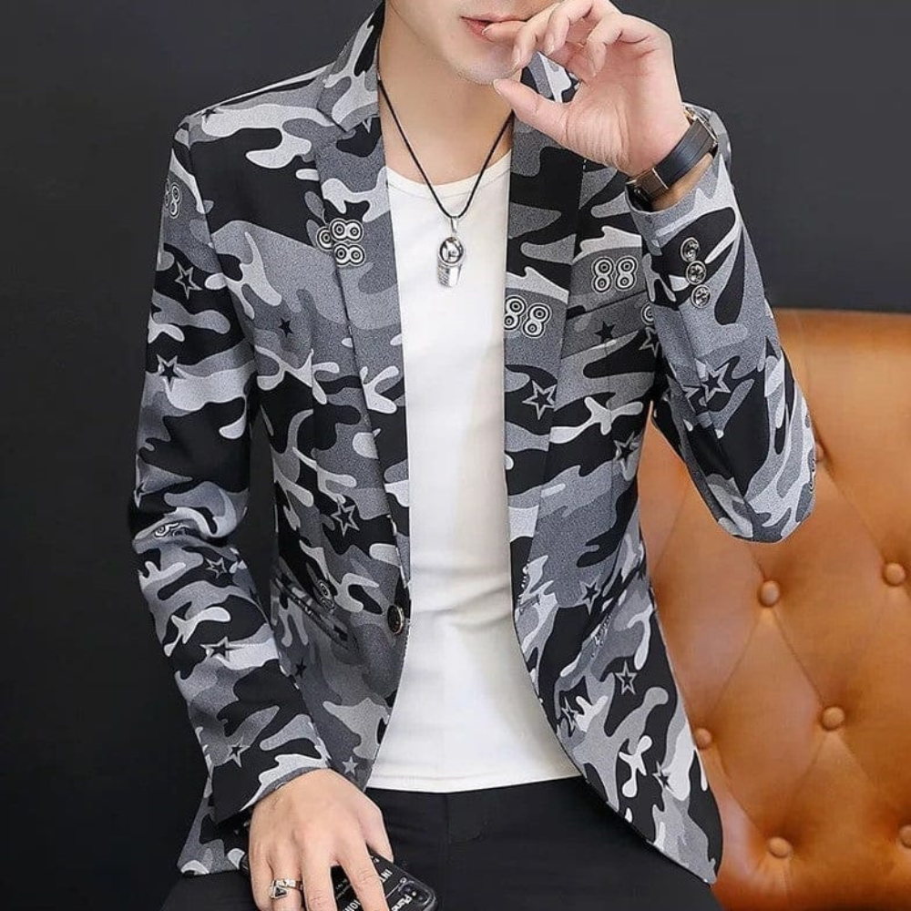 Claudiu - Trendy Camouflage Summer Jacket for Men