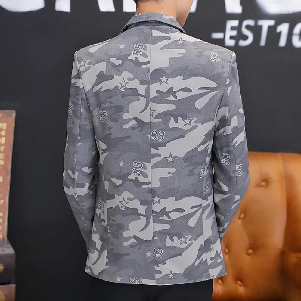 Claudiu - Trendy Camouflage Summer Jacket for Men