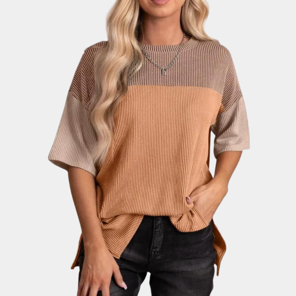 Vanna - Casual Loose Fit Summer T-shirt for Women