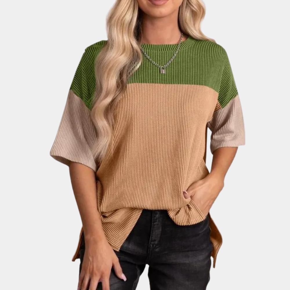 Vanna - Casual Loose Fit Summer T-shirt for Women
