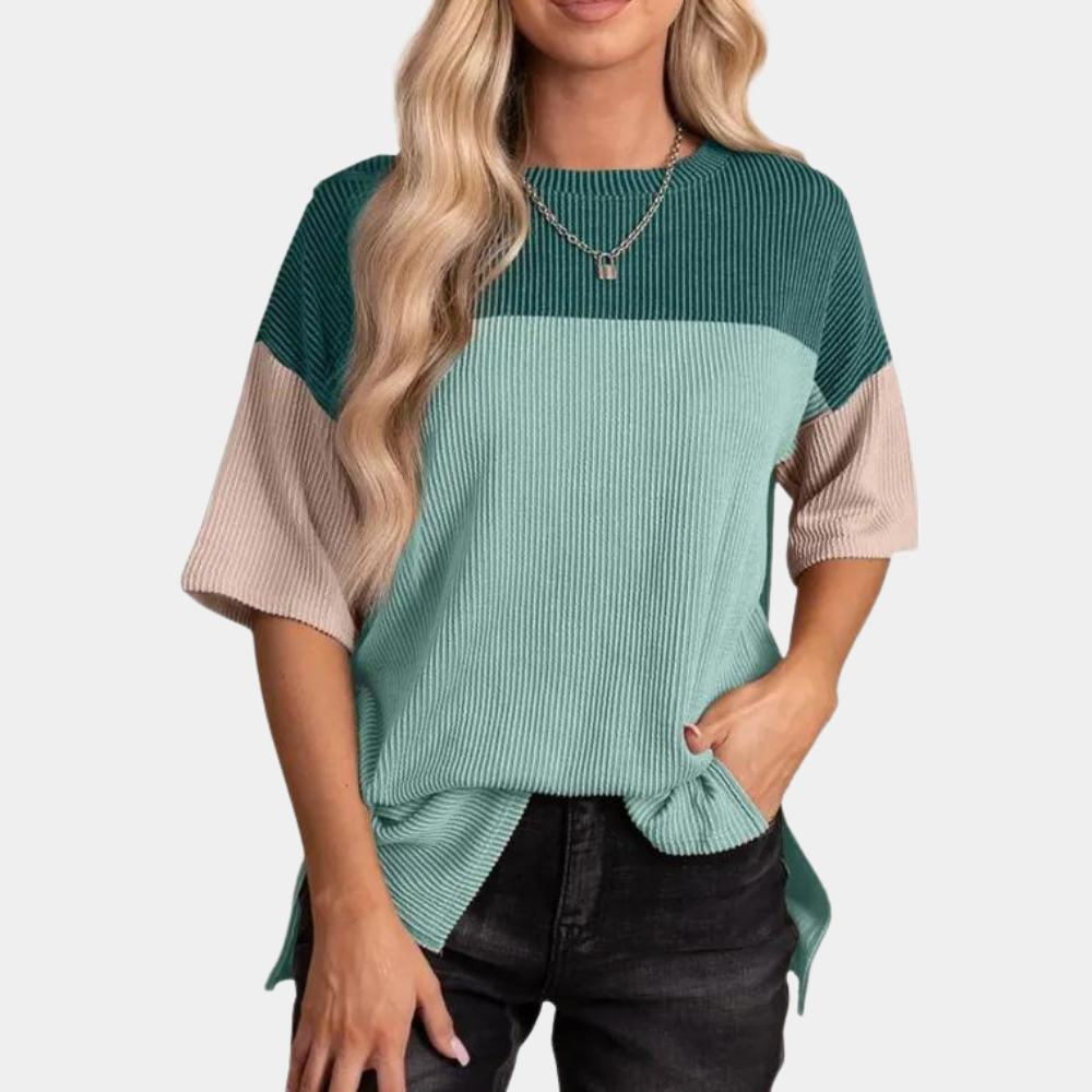 Vanna - Casual Loose Fit Summer T-shirt for Women