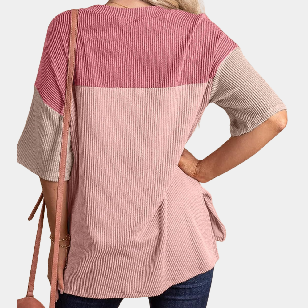 Vanna - Casual Loose Fit Summer T-shirt for Women