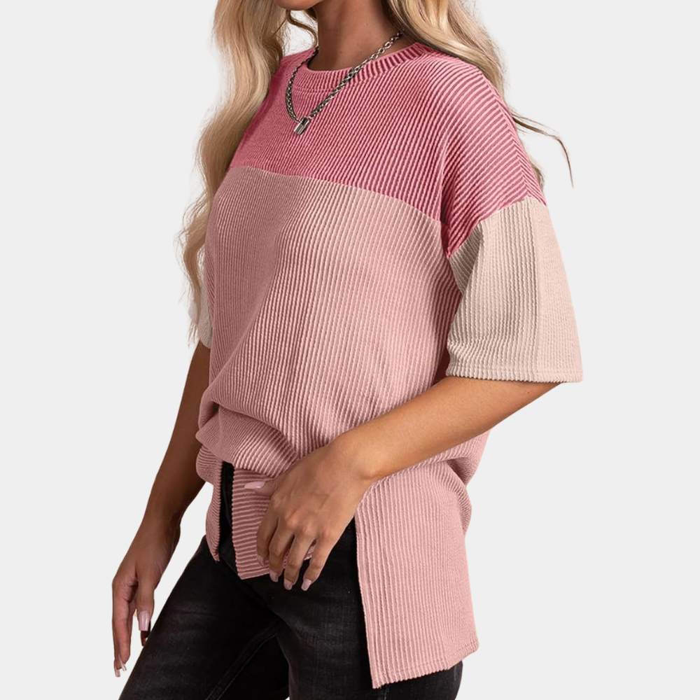 Vanna - Casual Loose Fit Summer T-shirt for Women