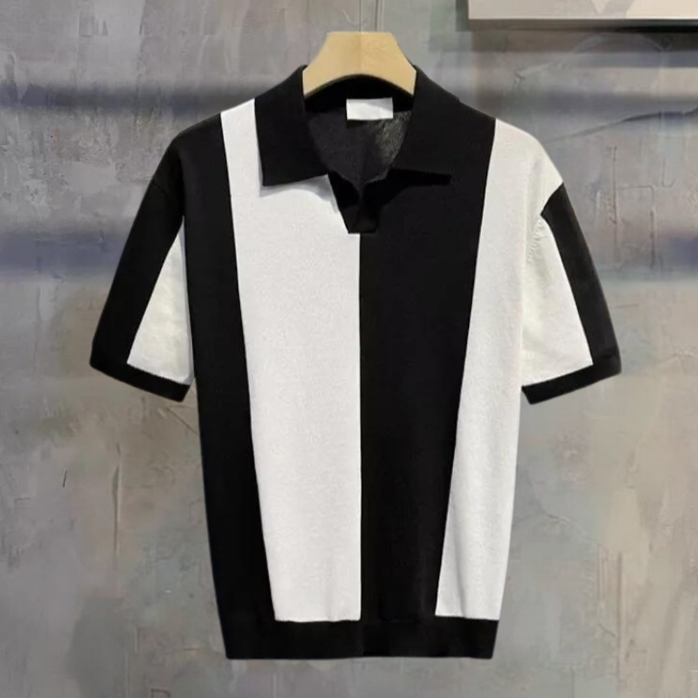 Andrei - Timeless Knitted Polo Shirt for Men - Summer Style