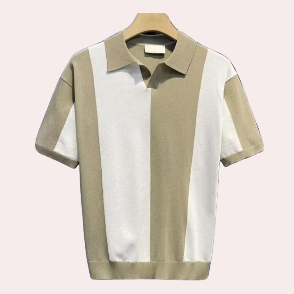 Andrei - Timeless Knitted Polo Shirt for Men - Summer Style