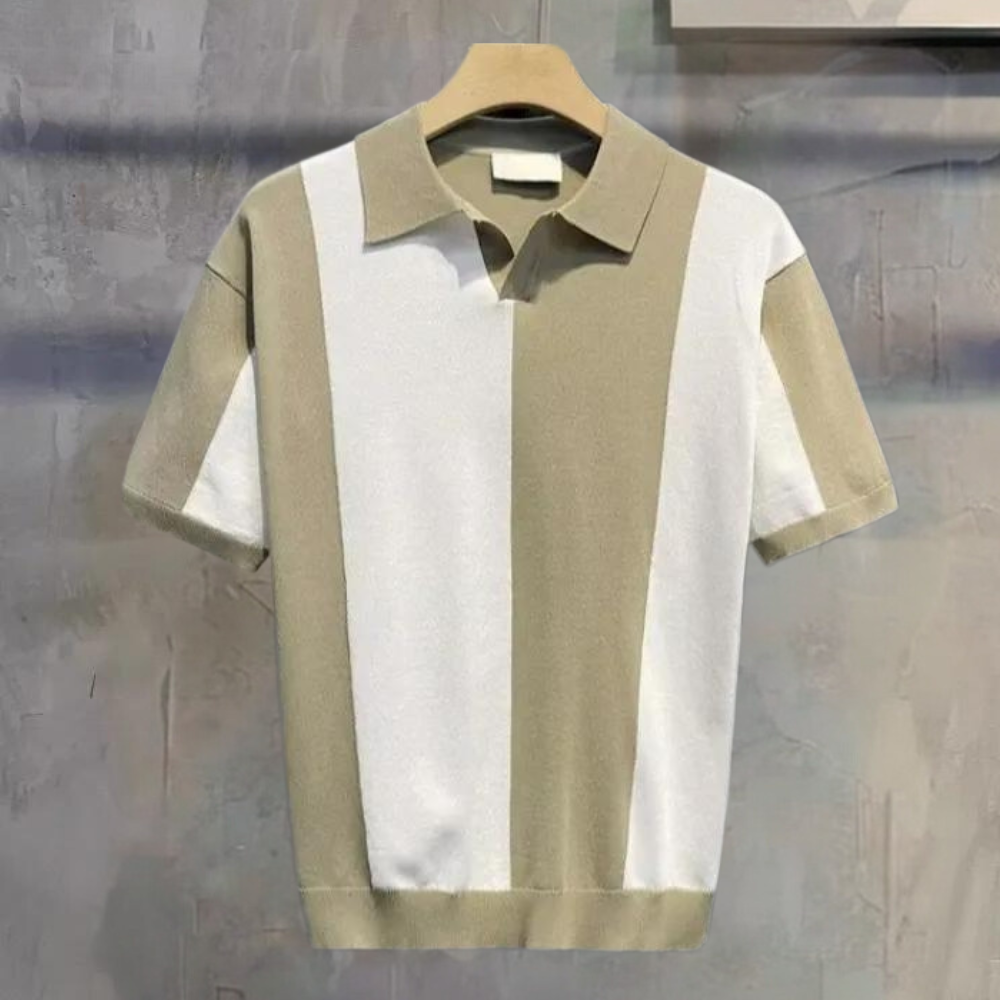 Andrei - Timeless Knitted Polo Shirt for Men - Summer Style