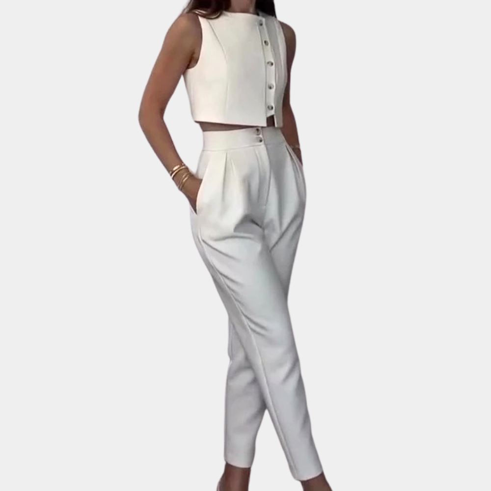 Tatiana – Refined 2-Piece Summer Set for Women