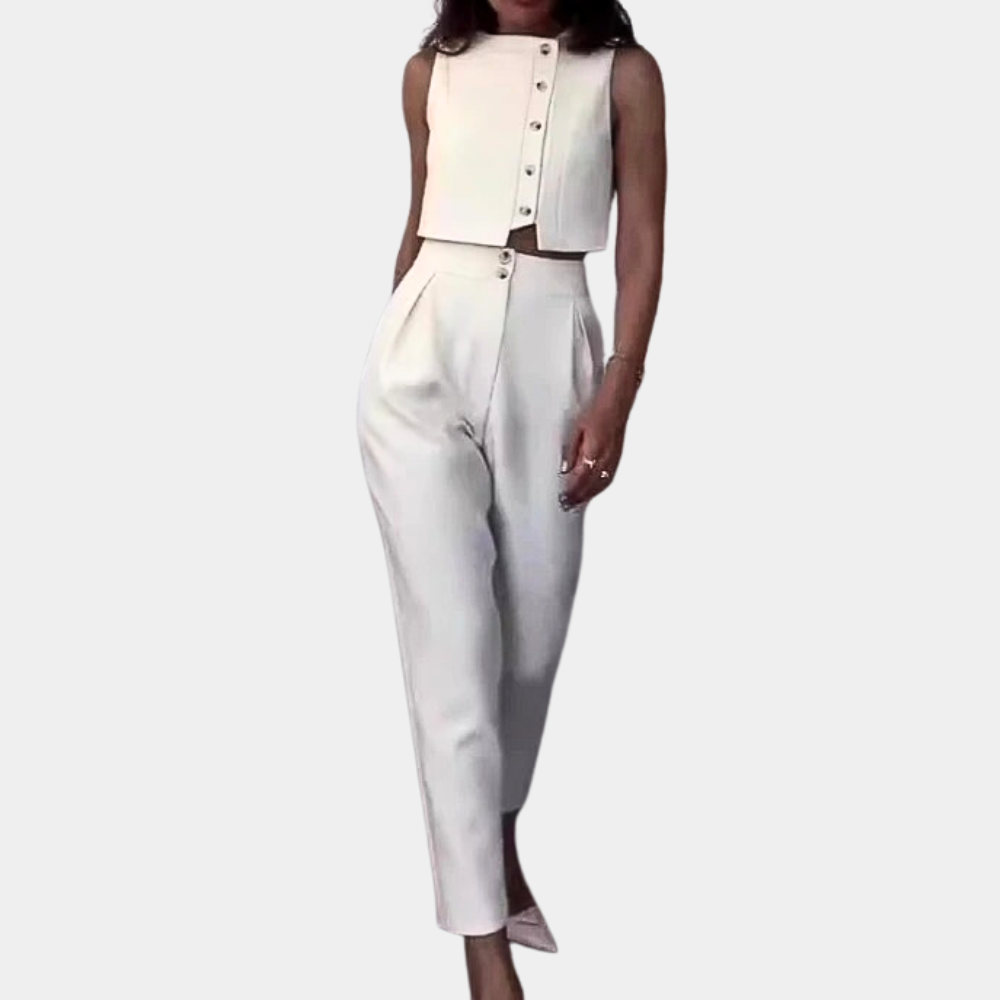 Tatiana – Refined 2-Piece Summer Set for Women