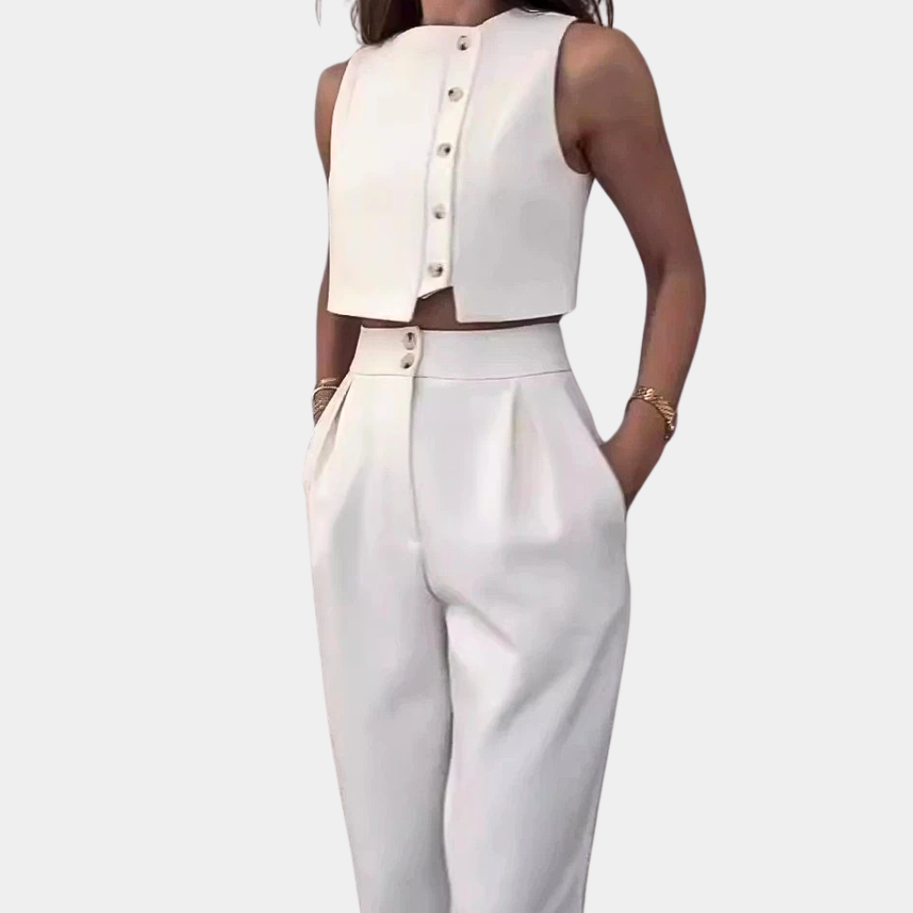 Tatiana – Refined 2-Piece Summer Set for Women