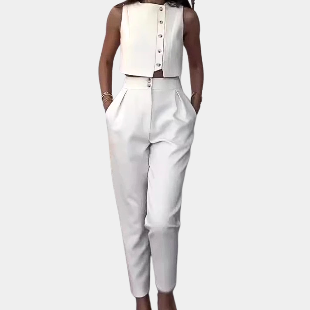 Tatiana – Refined 2-Piece Summer Set for Women