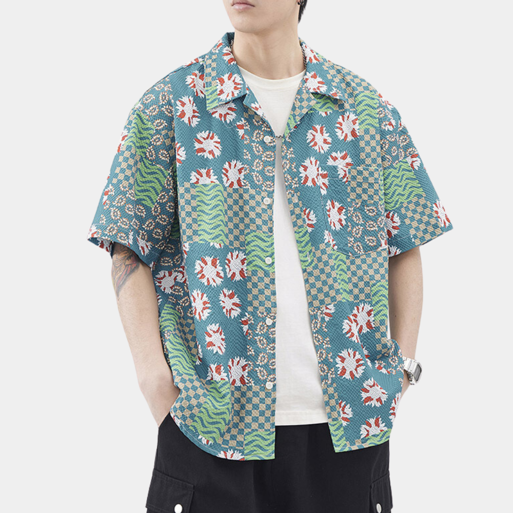 Victor - Trendy Hawaiian Summer Shirt for Men