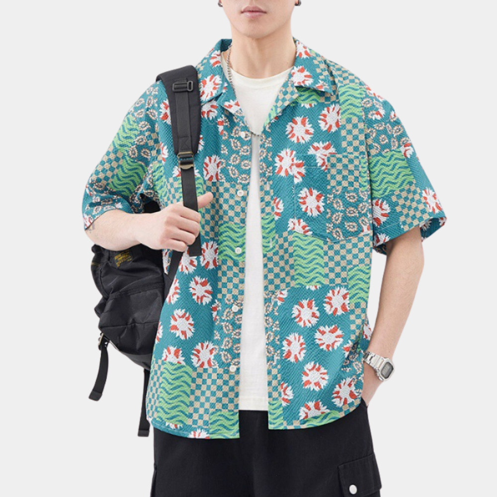 Victor - Trendy Hawaiian Summer Shirt for Men