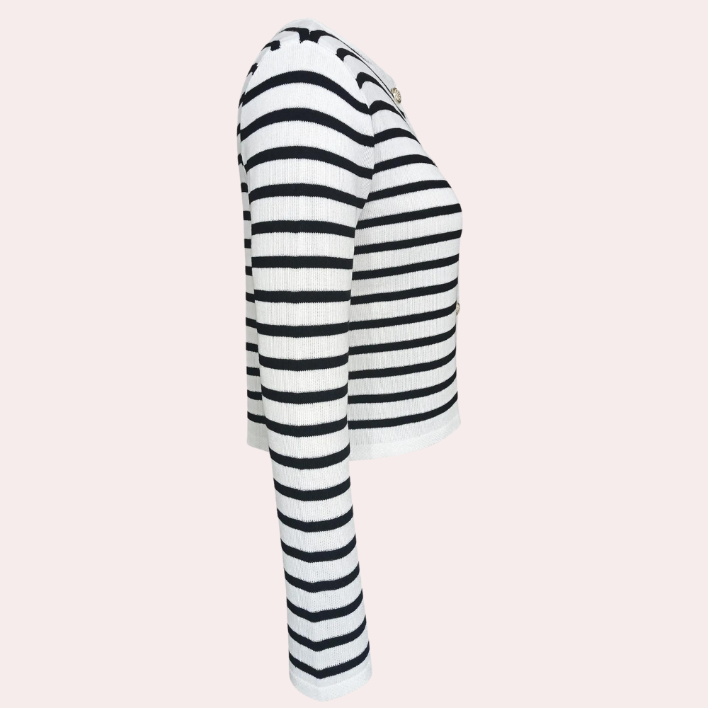 Tassa - Summer Striped Elegance 2-Piece Set