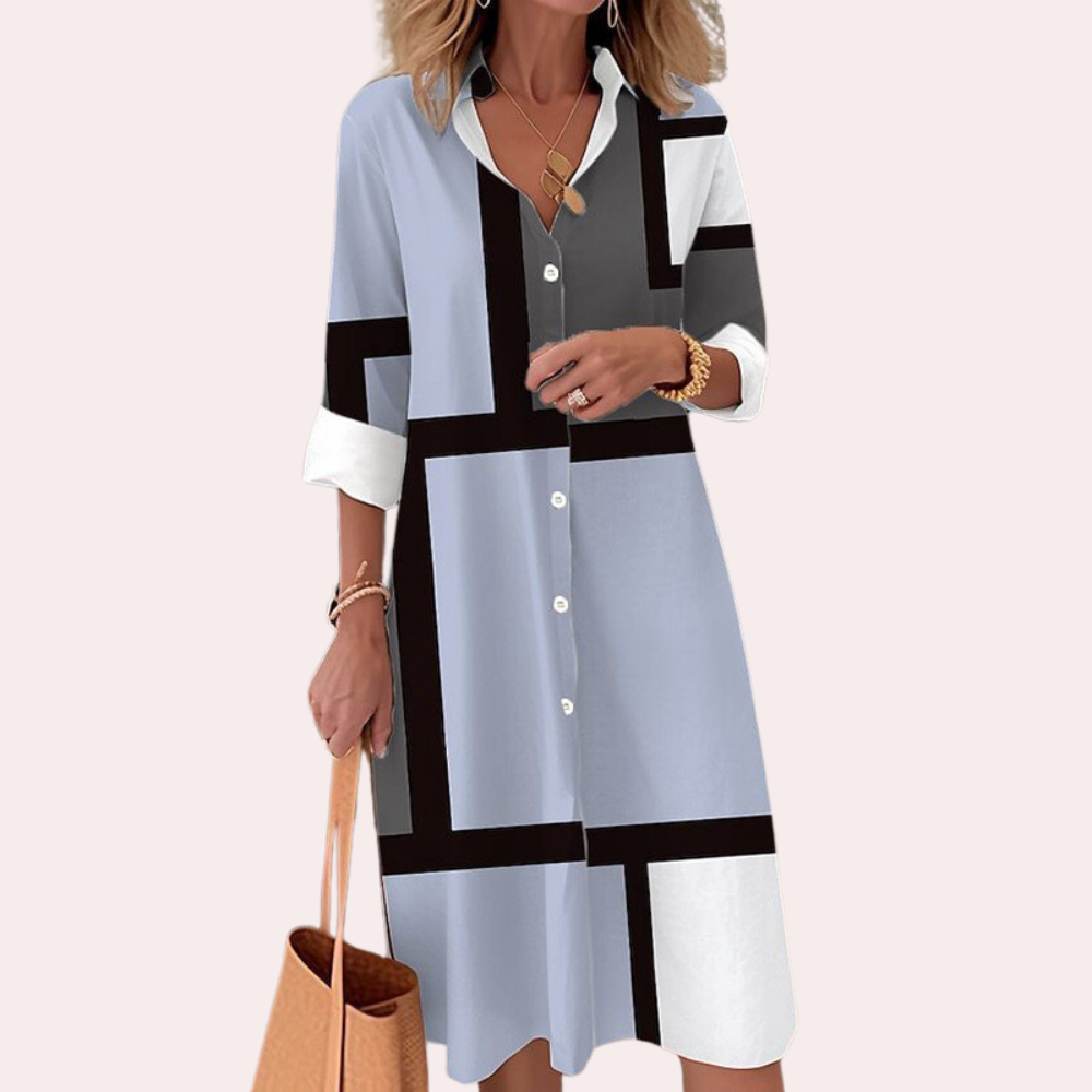 Anna - Fashionable Summer Midi Dress for Women