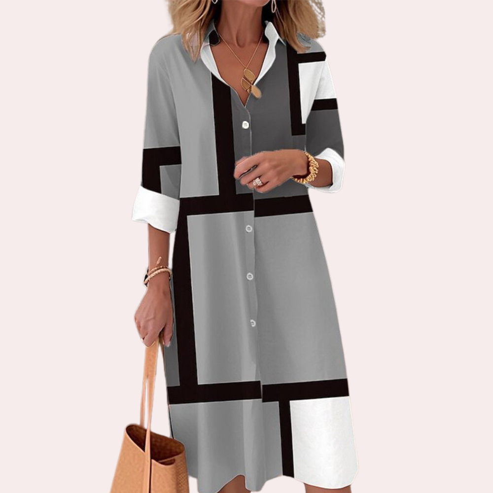 Anna - Fashionable Summer Midi Dress for Women