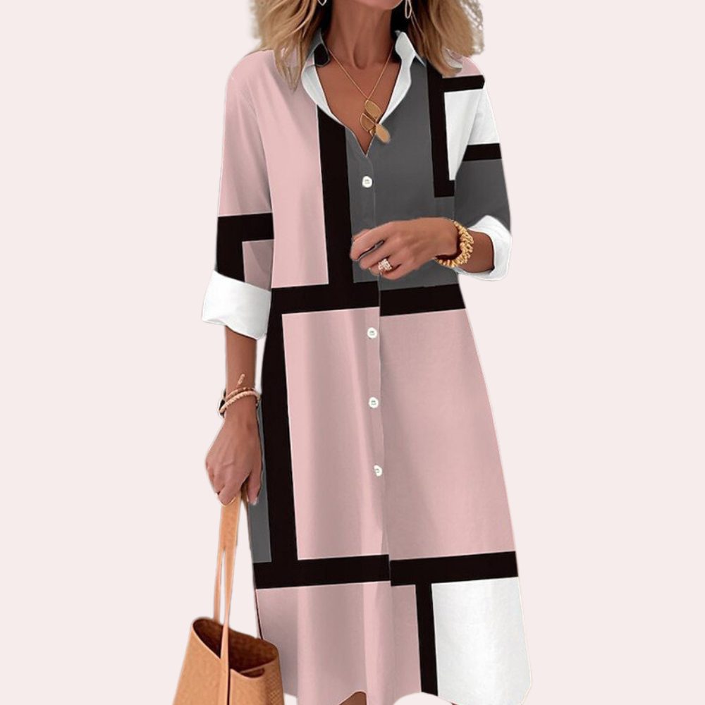 Anna - Fashionable Summer Midi Dress for Women