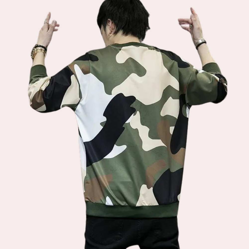 Beniamin - Functional and Stylish Camo Summer Sweatshirt