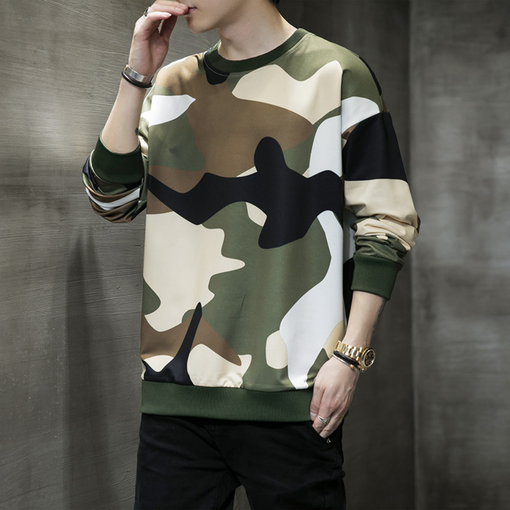 Beniamin - Functional and Stylish Camo Summer Sweatshirt