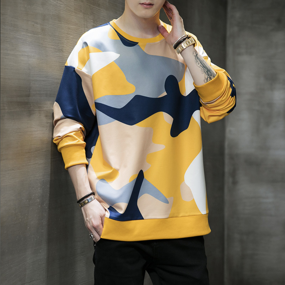 Beniamin - Functional and Stylish Camo Summer Sweatshirt