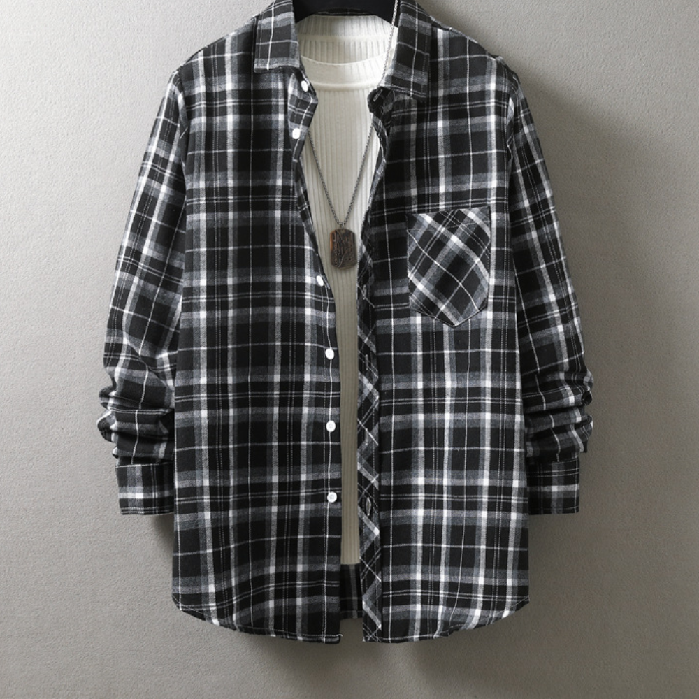 Anatoli - Stylish Summer Shirt with Long Sleeves for Men