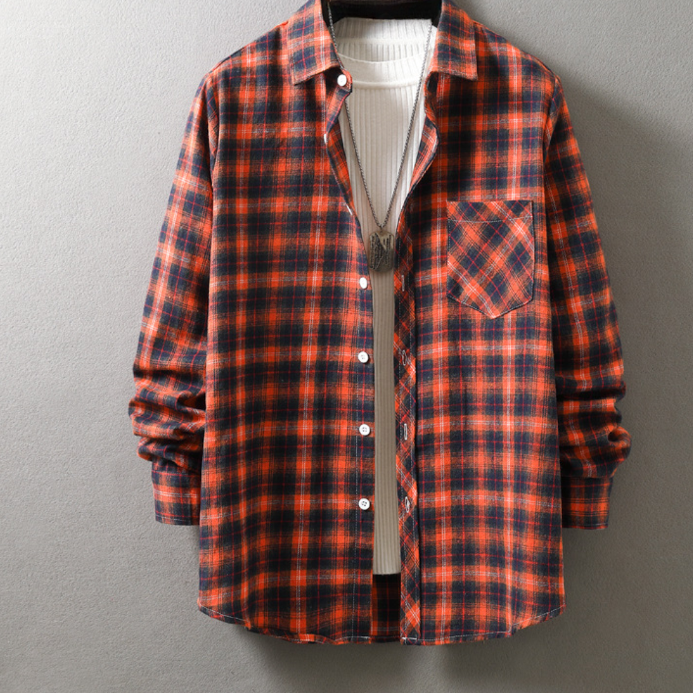Anatoli - Stylish Summer Shirt with Long Sleeves for Men